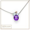 Collana Positano pietra ovale